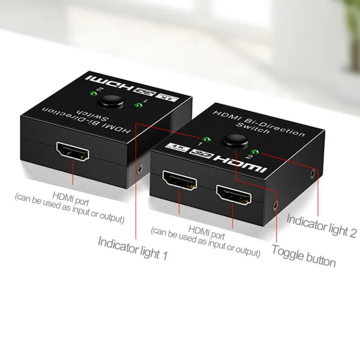 HDMI HDTV переключатель сплиттер двухнаправленного концентратора переключатель поддержка 4K высокой четкости SUB