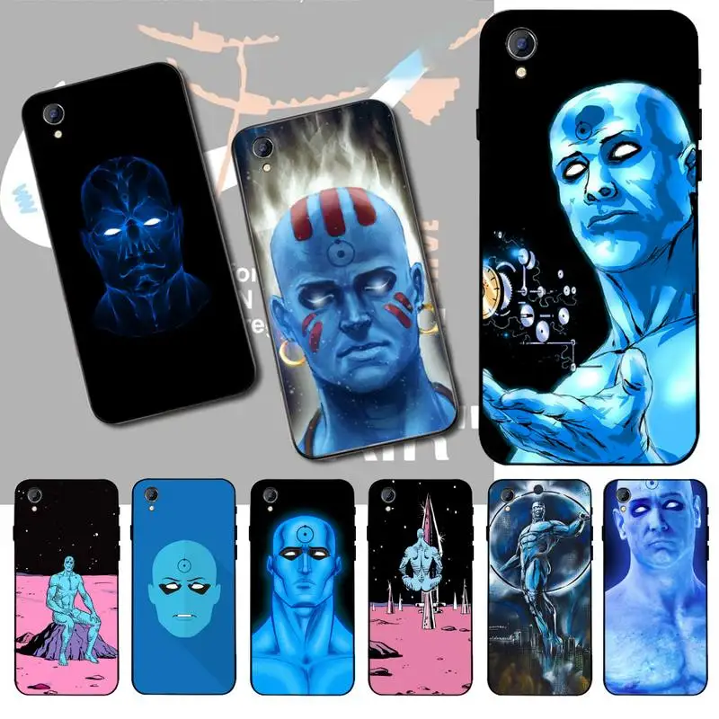 

HPCHCJHM dr manhattan Black TPU Soft Phone Case Cover For Vivo Y91c Y17 Y51 Y67 Y55 Y93 Y81S Y19 V17 vivos5