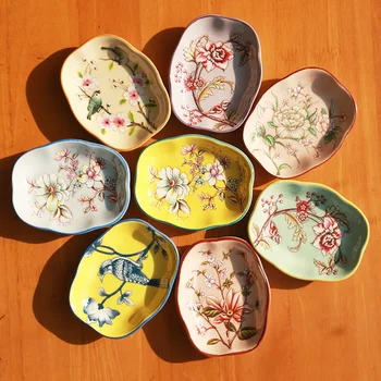 

European Ceramic Pastel Small Soap Box Personality Creative Soap Dish Bathroom Decoration Soap Tray