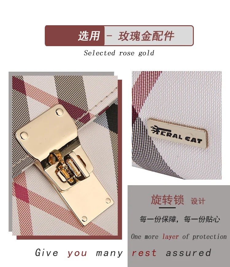 FERAL CAT 2017 Luxury Handbags Women Shoulder Bags Designer Ladies Hand Bags Leather Messenger Bag42