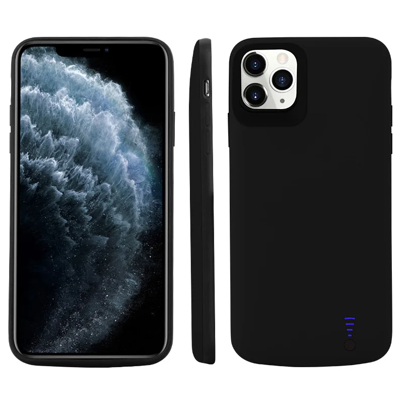 Чехол для зарядного устройства 5000 мАч/6000 мАч iPhone 11 11Pro внешний аккумулятор чехол