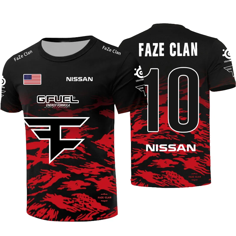 2019 CSGO Киберспорт Джерси Faze Team G2 E-Sports под заказ ID имя номер флаг футболка для