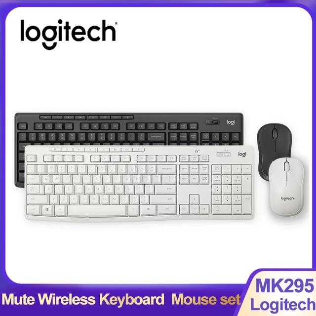 Pack clavier souris - sans fil - logitech - mk295 - silenttouch