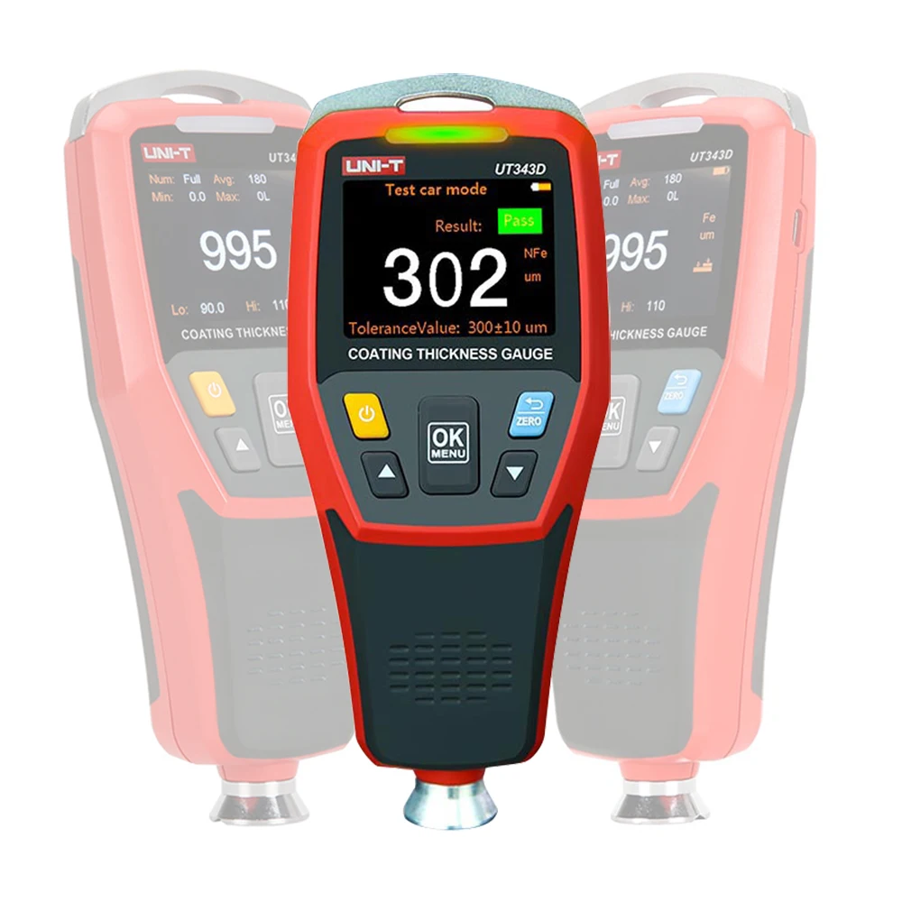 UNI-T UT343D Cars Paint Thickness Tester FE/NFE 0~1250um Meter | Инструменты