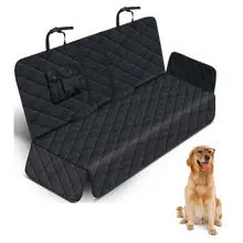 142x124 см чехол для на автомобильное сиденье для перевозки собак с визуальным сетчатым окном, предназначенным для поддержания комфорта вашей собаки в безопасности и чистоте