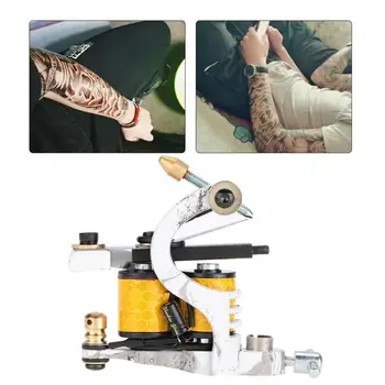 

Professional Copper Coil Tattoo Machine Liner Shader Strong Power Tattoo Tool Permanent Make Up Machine