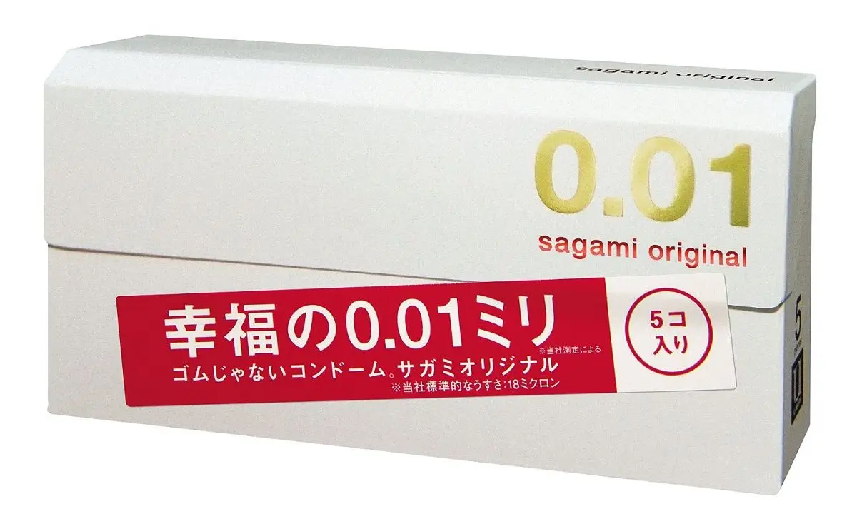 Супер тонкие презервативы Sagami Original 0.01 - 5 шт. | Красота и здоровье
