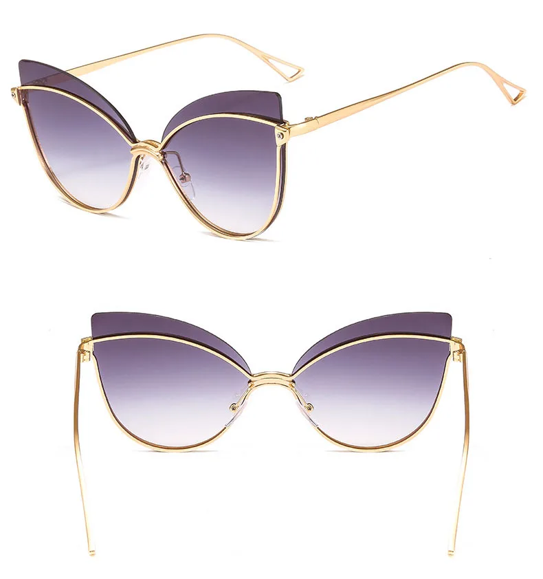 Солнцезащитные очки для женщин, модные, кошачий глаз, Топ бренд, дизайнерские, женские очки, сексуальные оттенки, роскошные женские солнцезащитные очки Oculos De sol