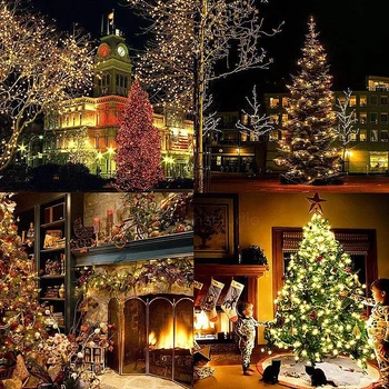 

20M 30M 50M 100M Garland LED String Lights 8 Lighting Modes Fairy Lights Home Outdoor For Christmas Wedding Party Decoration