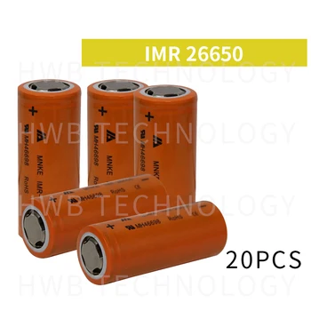 

20 PCS Original for MNKE IMR26650 3500mAh 3.7V/discharge power 30A/26650 electronic cigarette battery rechargeable Free Shipping