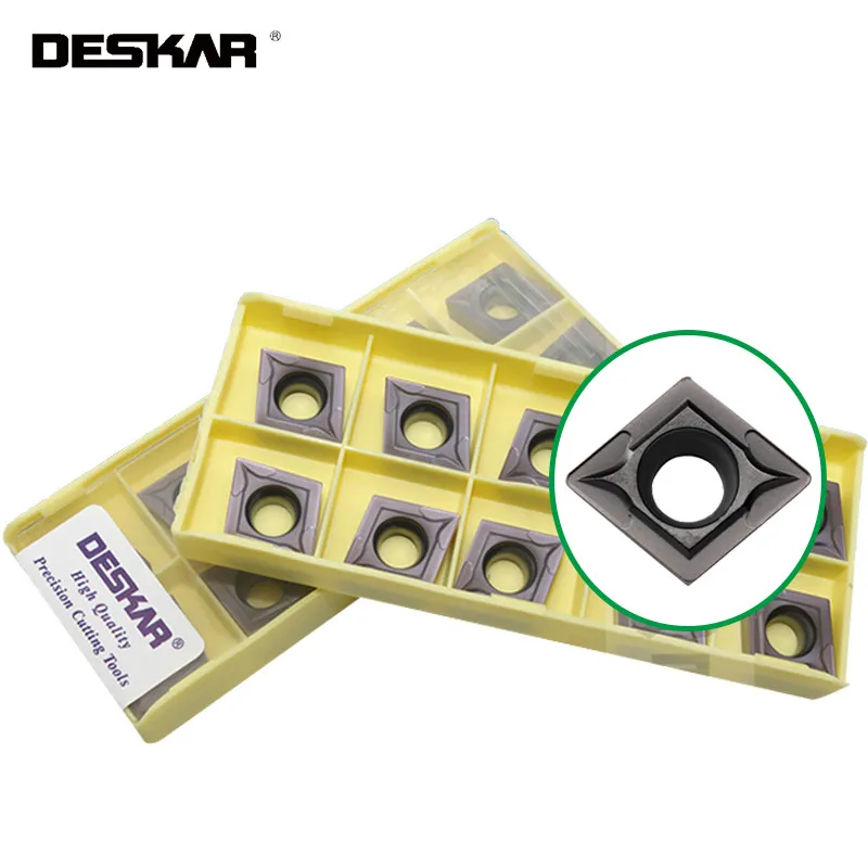 Токарный резак DESKAR CCMT060204 CCMT09T3 CCMT1204 LF6118 LF6018 инструменты для поворотные
