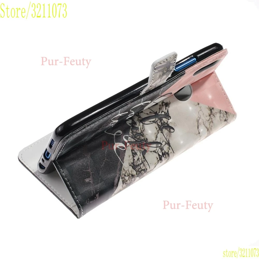 Чехол для huawei Psmart POT LX3 L21 L23, меняющий цвет, призма, Бабочка, мрамор, откидной Чехол-бумажник из искусственной кожи и ТПУ