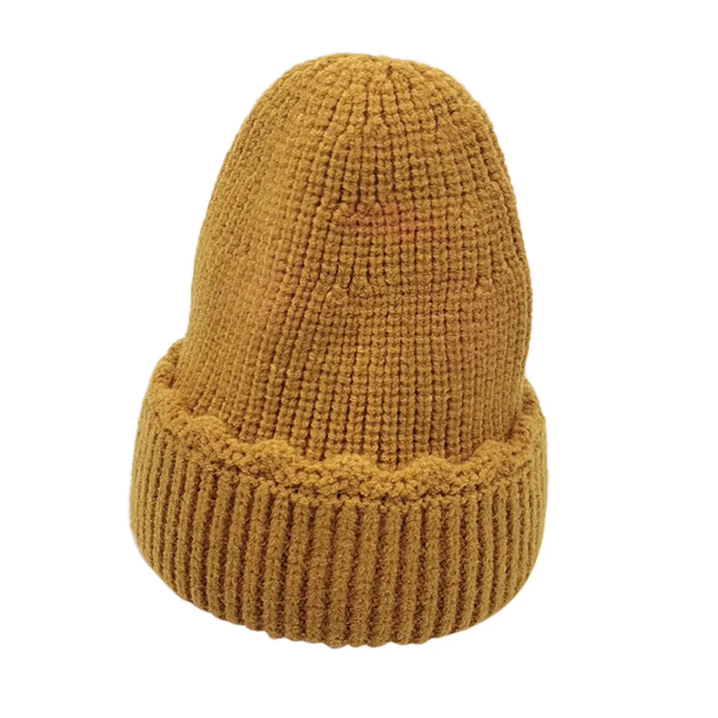 Шапки gorro gorros mujer invierno sombrero mujer зимние шапки для женщин капот czapka Детские однотонные теплые Z5