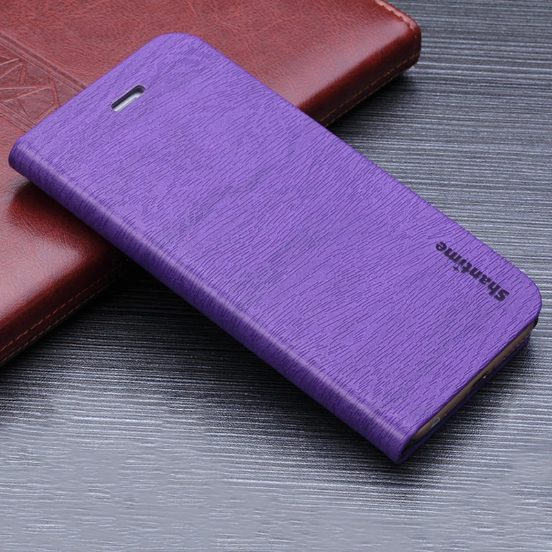 Purple Чехол-Кошелек из искусственной кожи для телефона, чехол для Umidigi A5 Pro, чехол-книжка для Umidigi A5 Pro, деловой чехол, Мягкий ТПУ силиконовый чехол-накладка - Цвет: Purple