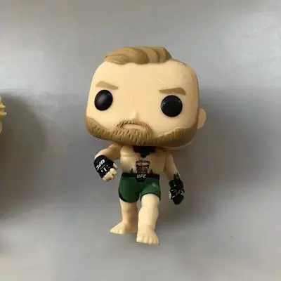 Funko pop Secondhand боксер истребитель Конор Макгрегор, Хабиб, Джордж Виниловая фигурка Коллекционная модель свободная игрушка - Цвет: Белый