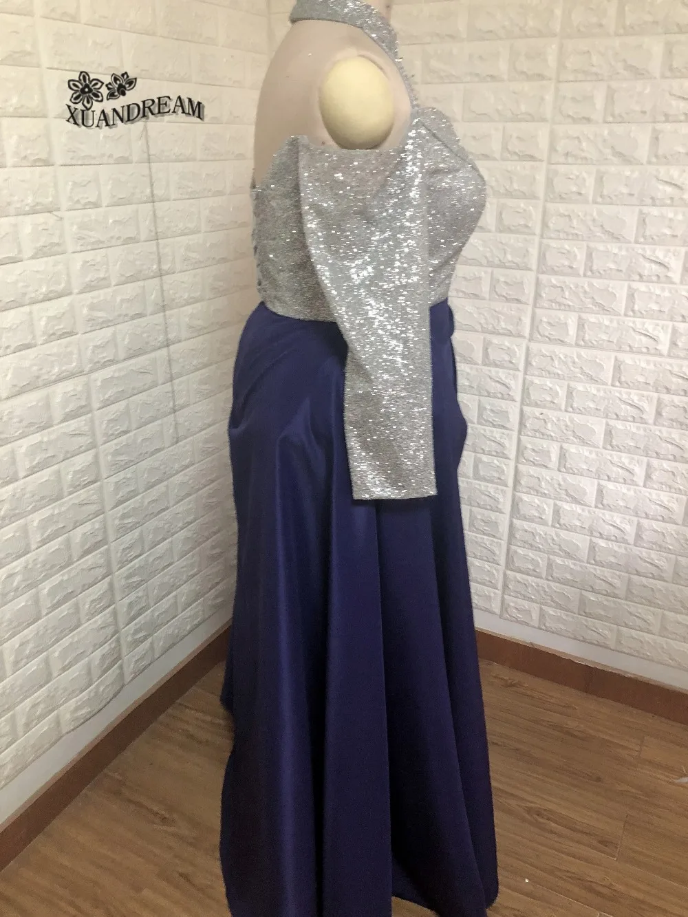 Горячая Распродажа женское платье большого размера vestiti cerimonia donna платье из Дубая soiree шикарный топ с длинными рукавами турецкие вечерние платья