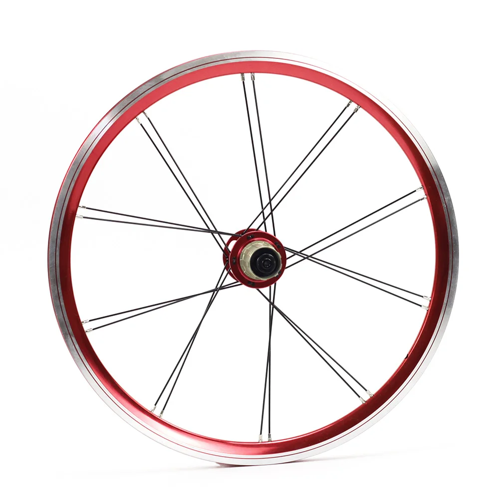 Silverock сплав 2" 406 колеса 100 мм 130 мм обода V тормоза для мини Velo складной лежачий велосипед Minivelo колеса