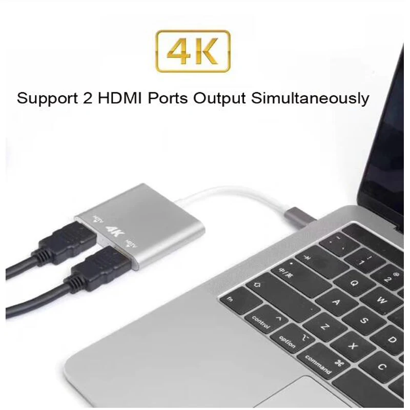 Usb type C к HDMI адаптер USB 3,1 USB-C к HDMI адаптер конвертер «Папа-мама» для MacBook2016 huawei mate 10 P20 samsung S8