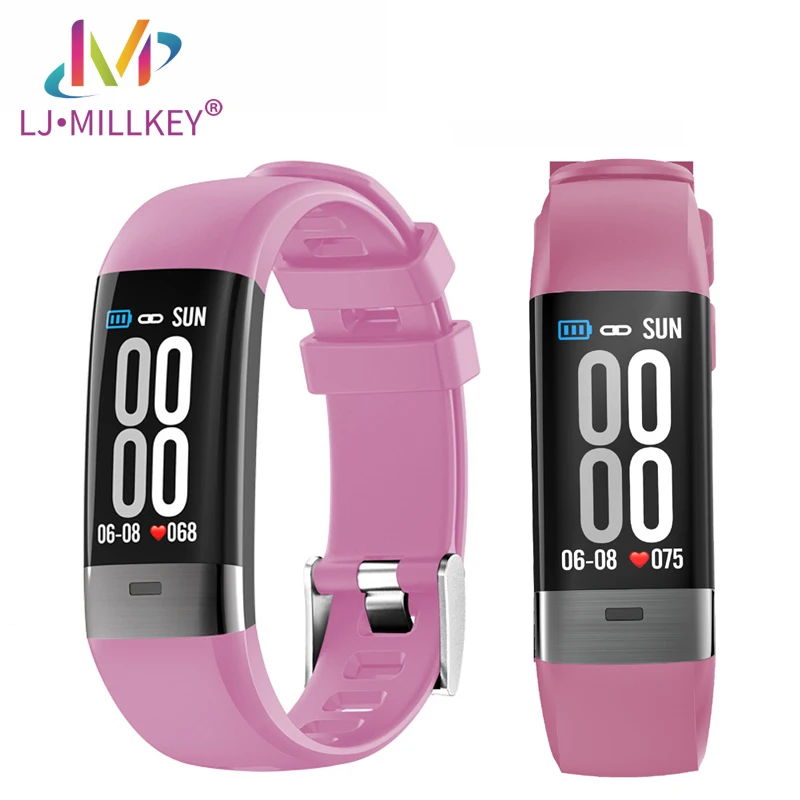 

ECG PPG Smart Bracelet Wristband USB Charging Data Intelligent Health Sleep smart watch men