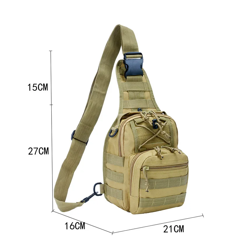  Outdoor Camouflage Shoulder Military Bags Sports Climbing Tactical Hiking Camping Hunting Amry Dayp - 4000190726892
