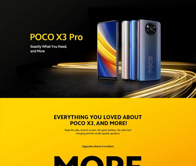 Global Version POCO X3 Pro 128GB / 256GB Snapdragon 860 NFC 6.67” 120Hz  DotDisplay 5160mAh 33W Charge Quad Camera - AliExpress