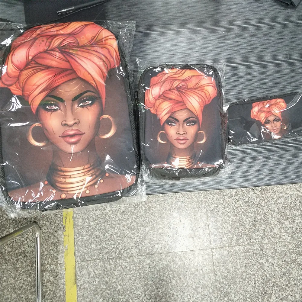 Cute Sloth Printing School Bags for Girls Animal School Bag Children 3pcs/set Primary Schoolbag Bagpack Students Softback