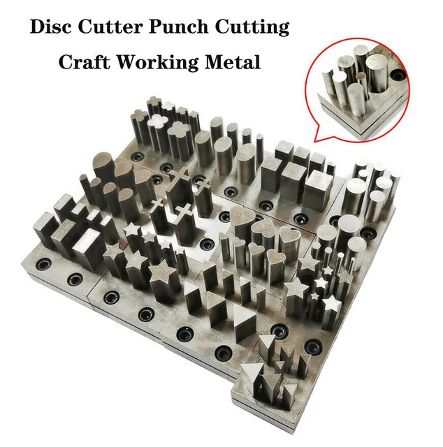 Free Shipping Jewelers Disc Cutter 7 Hole/5 Hole Punch Set Metal Circle  Cutting Punching Jeweler Tool - AliExpress