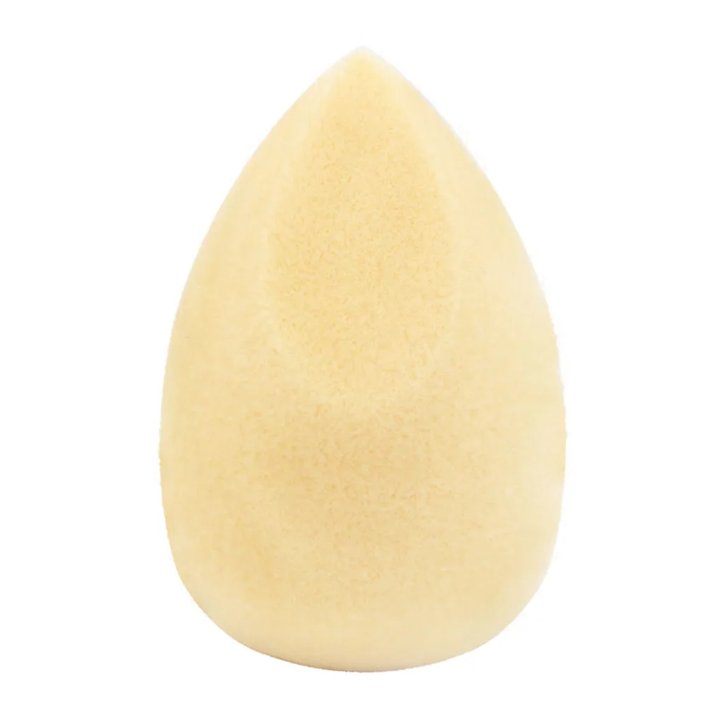 Флокирование макияж губка мини капли воды косметический для лица порошок слоеный мягкий желтый смешивание