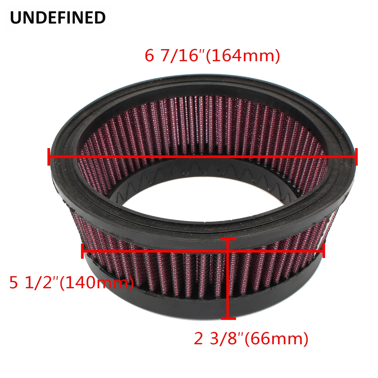 Per Harley Touring Electra Glide Sportster XL Softail Dyna nero rosso filtro aria elemento di ricambio moto filtro aria nucleo - Image 3