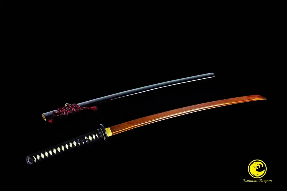 Full Tang Japanese Samurai Sword KATANA 9260 Spring Steel Blade Razor Sharp