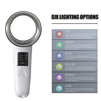 

6 in 1 Ultrasound Cavitation EMS Body Slimming Weight Loss Anti-Cellulite Massager Fat Burner Galvanic Infrared Ultrasonic Tool
