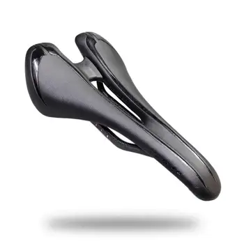 

Carbon Fiber OutdoorSoft Cycling Saddle MTB Road Bike Bicycle Carbon Fiber + EV Skid-proof Saddle Seat Cushion Front Seat