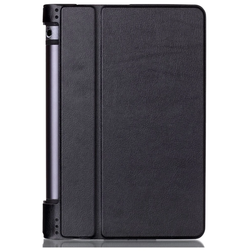 Для Yoga Tab 3 8 чехол тонкий смарт-чехол Чехол для Yoga Tab 3 8,0-дюймовый планшет(черный