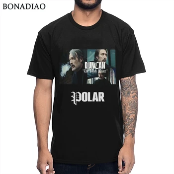 

New Arrival Film Movie Polar Duncan Vizla Black Kaiser T Shirt