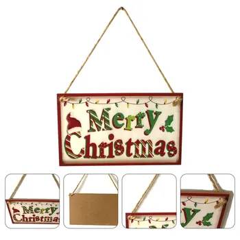 

1 pc Indoor Wooden Party Supplies Board Decoration Hanging Sign for Home Cafe