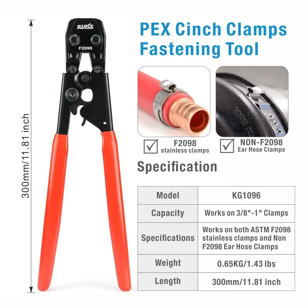 Pex Cinch Clamp Fastening tool 