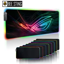 

ASUS Gaming Mouse Pad RGB Gamer Computer ROG Mousepad RGB Backlit Mause Pad Large Mousepad For Desk Keyboard LED Mice Mat