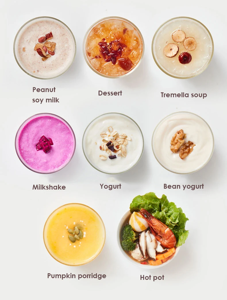 Newest Joyoung Soymilk Maker DJ06E-A2Q Household Food Blender Multifunction Food Mixer Rice Past Dessert Juice Yogurt