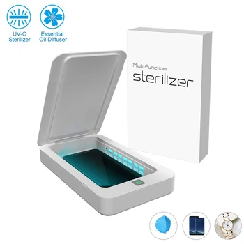

UV Smart Phone Sanitizer Portable UV Sterilizer With Aromatherapy Function For Phone Jewelry Watch