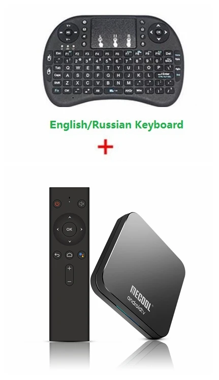 Add I8 Keyboard Google Сертифицированный Android 9,0 tv Box Mecool KM9 Pro Amlogic S905 X2 4 Гб DDR4 32 Гб 2,4G/5G двойной WiFi USB3.0 BT4.0 4K Google Voice - Цвет: Add I8 Keyboard