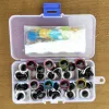16mm Safety Plastic Colorful Doll Eyes For Toy Crochet Stuffed Animals Dolls Crafty Amigurumi Eyes For Toy Plush Accessories 3