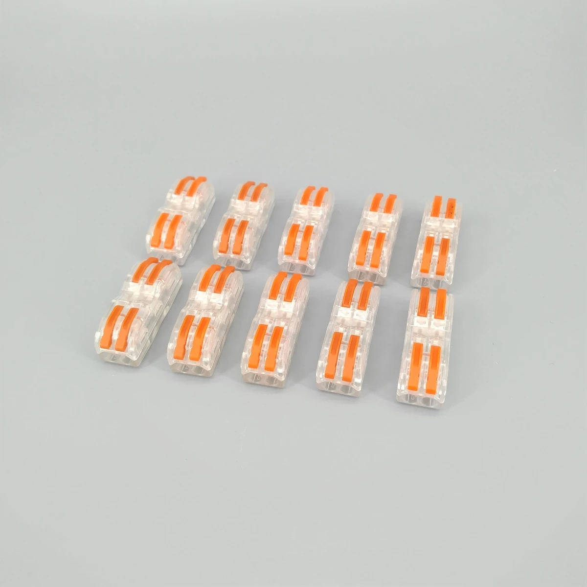 10 Pcs Compact Filo Di Cablaggio Del Connettore Conduttore Morsettiere Spl-2