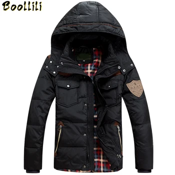 

2020 Winter Jackets For Men Duck Down Jacket Men Thick Short Slim Coat Casual Outwear Windproof Warm Parka Plus Size M-3XL
