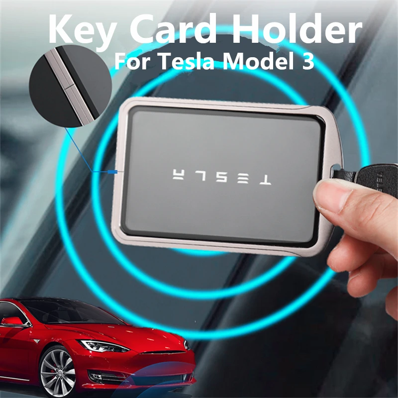 Leisure Shopping Explosion style low price Tesla Key Card Holder