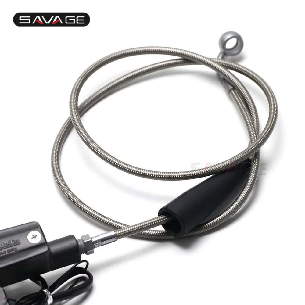 S  universal left&nbsp;hydraulic&nbsp;Clutch Master Cylinder & Levers & Oil Hose Pipe (6)