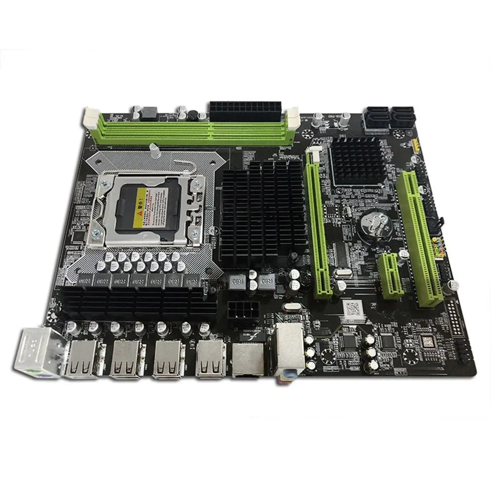 X58 Pro Материнская плата для X5675 X5680 X5690 USB3.0 Оперативная память DDR3 2 каналов max 2*16 gb Оперативная память