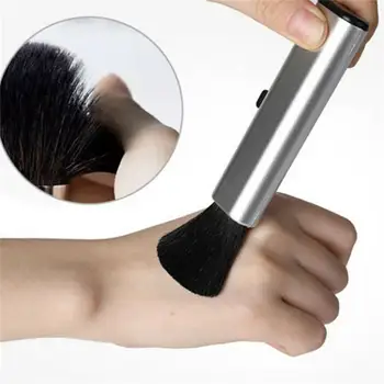 

Car retractable cleaning brush Air Conditioner Computer cleaning brush telescopic keyboard plastic handle wool small brush