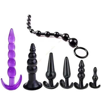10 Pcs Sex Toys For Couples Vibrator Butt Anal Plug Set Vibration Sensuality Vibrating Butt Beads Kit Sexual Sex Shop Adult Toys 4
