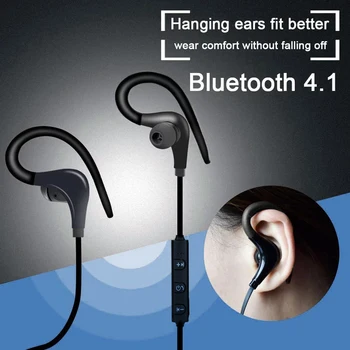 

FGCLSY Wireless bluetooth headset waterproof noise-cancelling sports earphone ear-hook bluetooth headphone for iPhone Android