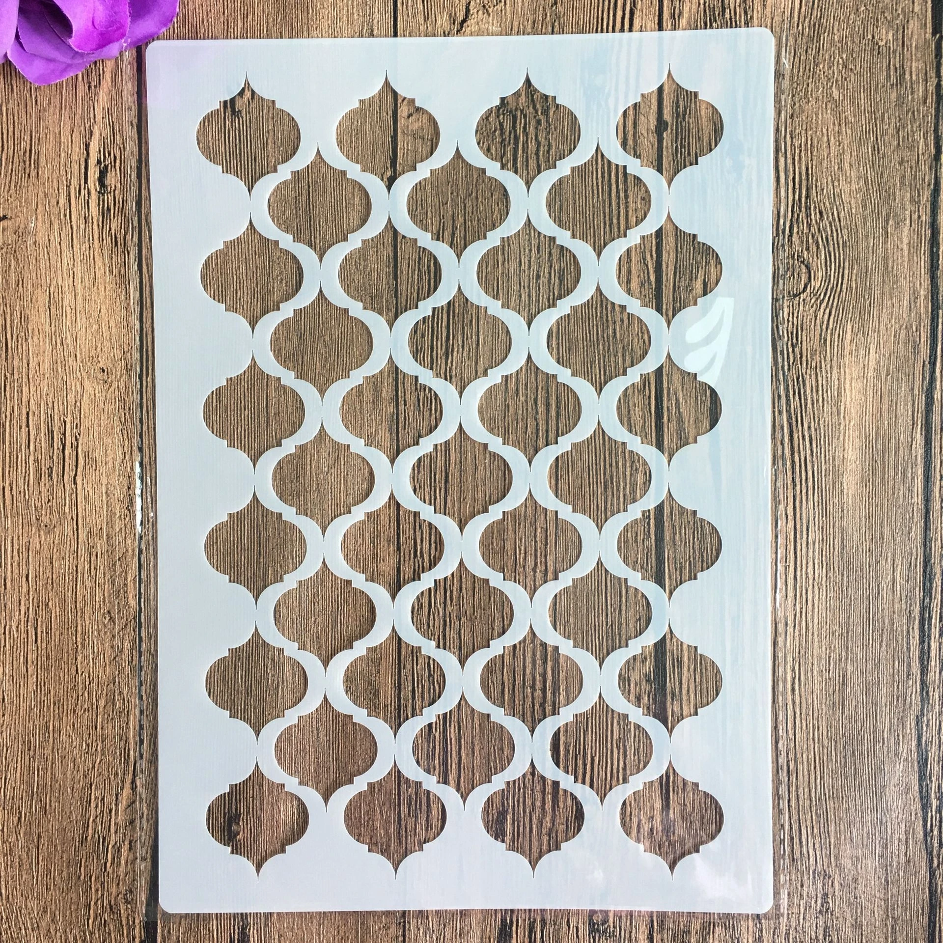 A4 29 * 21cm  Mandala DIY Stencils Wall Painting Scrapbook Coloring Embossing Album Decorative Paper Card Template  cake